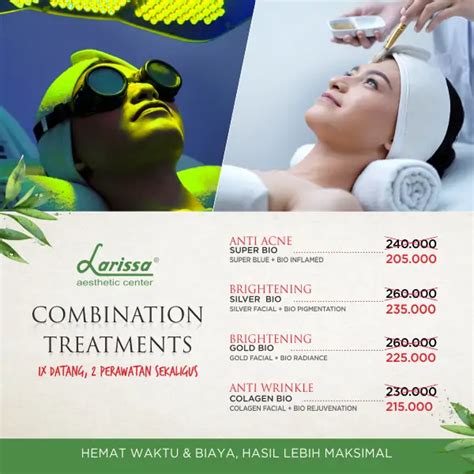 5 Pilihan Laser Wajah Larissa: Harga Mulai 99 Ribu, Bikin Glowing Instan! 5 Pilihan Laser Wajah Larissa: Harga Mulai 99 Ribu, Bikin Glowing Instan!